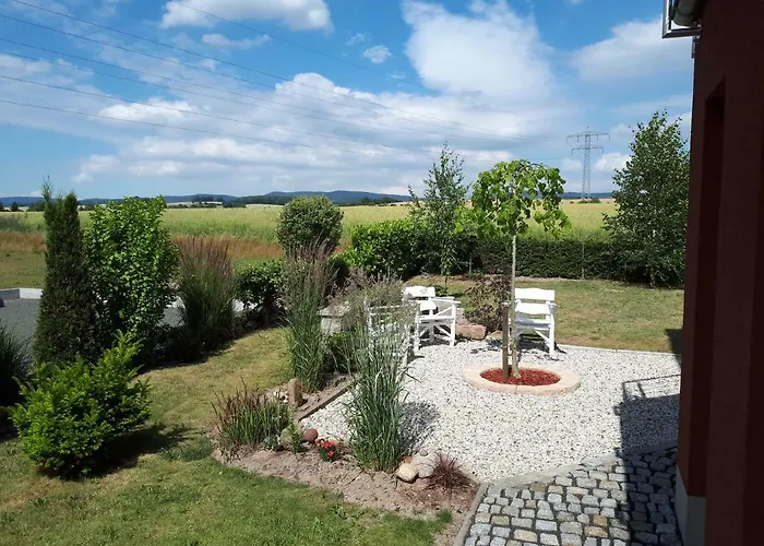 アパート Haus Fernblick Breitungen